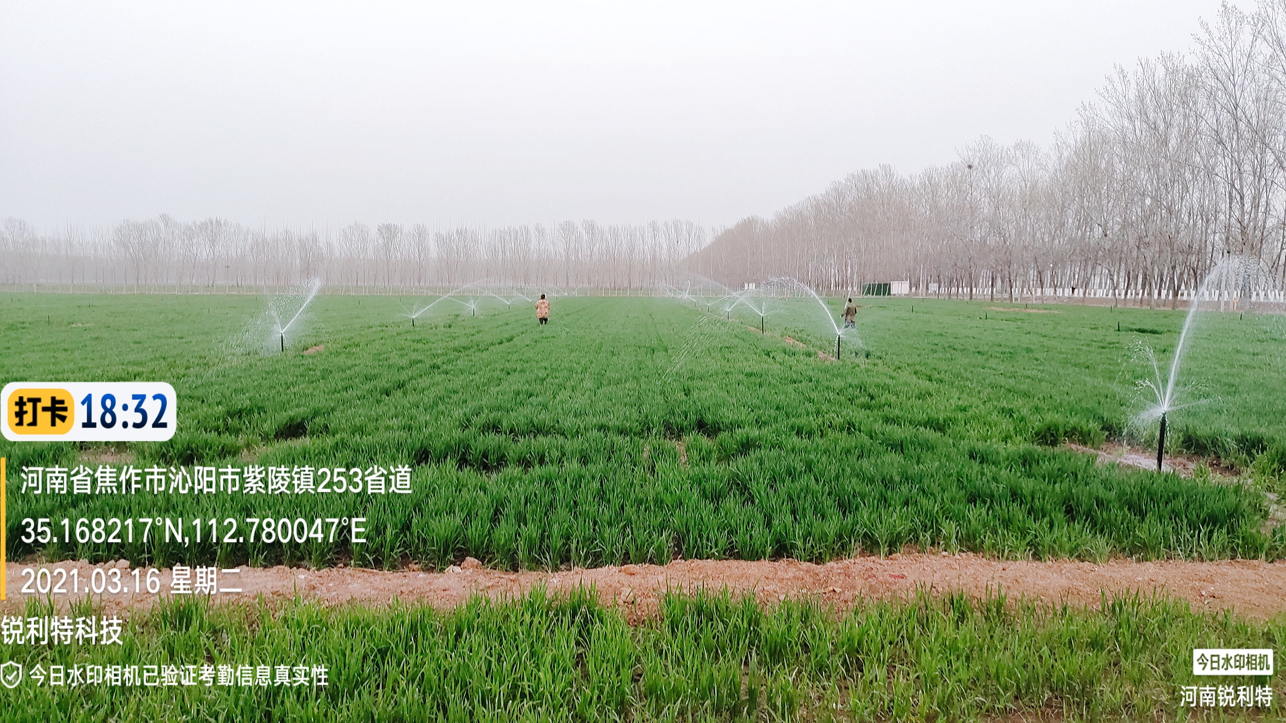 云灌溉案例之沁阳市2020年旱作节水农业技术推广